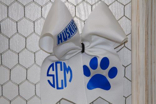 TH Monogrammed White Cheer